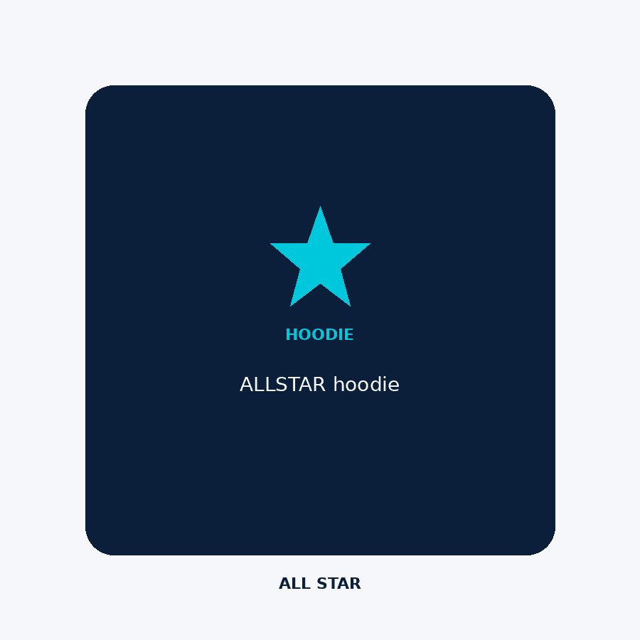 ALLSTAR hoodie